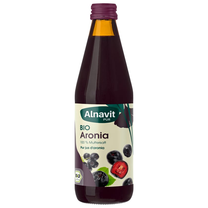Alnavit Bio Aronia Muttersaft 0,33l